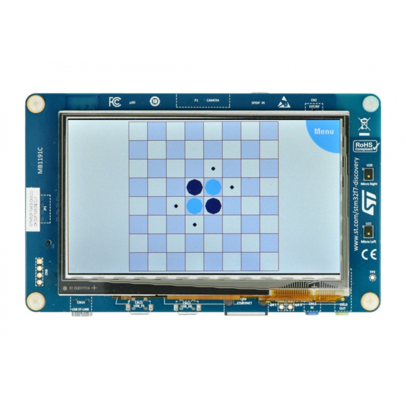 STM32F746G-Disco Discovery STM32F746NG - Cortex M7 + ekran dotykowy, pojemnościowy 4,3''