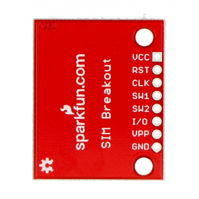SIM Card Socket - moduł z gniazdem na kartę SIM - SparkFun BOB-00573