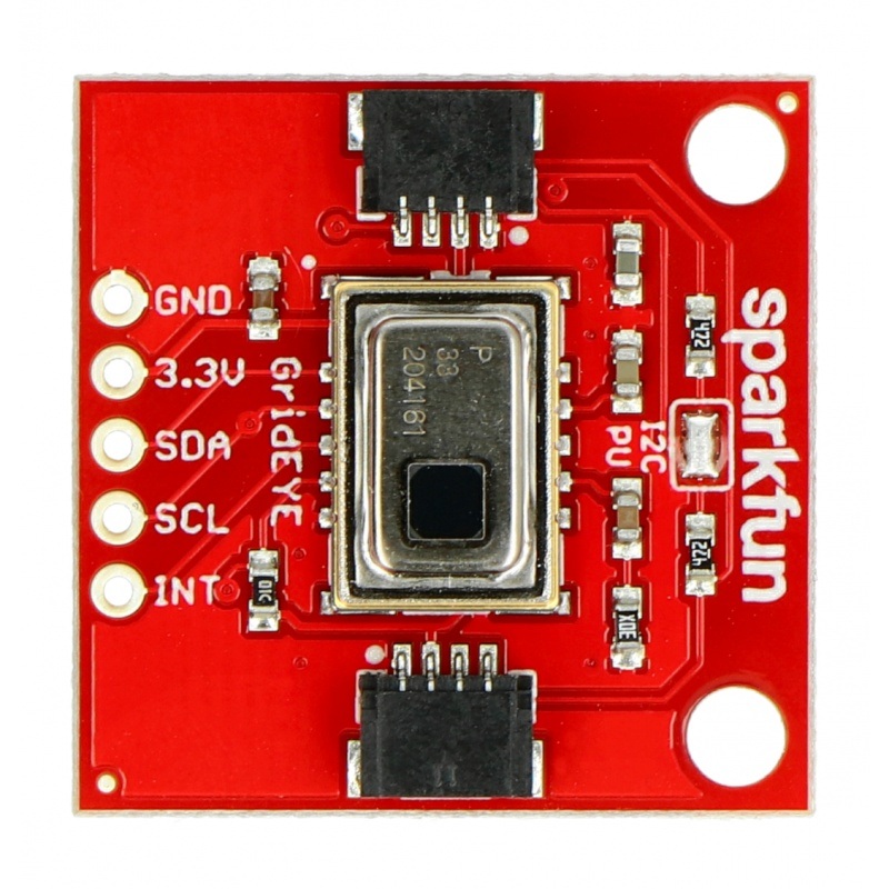 AMG8833 Grid-EYE - czujnik temperatury na podczerwień I2C (QWIIC) - SparkFun SEN-14607