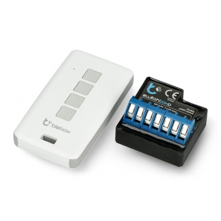 BleBox uRemote Basic - pilot do sterowników - biały BleBox uRemote Basic - pilot do sterowników - biały