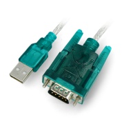 Konwerter USB A - RS-232 Akyga AK-CO-02 - 1m