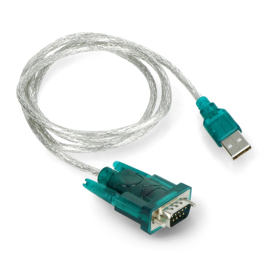 Перетворювач USB A - RS-232 Akyga AK-CO-02 - 1 м