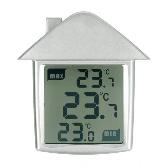 Термометр для вікон - прозорий - Perel WC216