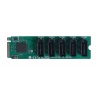 Konwerter PCIe 3.0x2 M.2 NGFF Key B na SATA 3.0 6 Gb/s - 5 Konwerter PCIe 3.0x2 M.2 NGFF Key B na SATA 3.0 6 Gb/s - 5 - zdjęcie 2