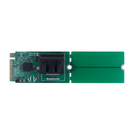 Konwerter PCIe 3.0x2 M.2 NGFF Key B na SATA 3.0 6 Gb/s - 2 Konwerter PCIe 3.0x2 M.2 NGFF Key B na SATA 3.0 6 Gb/s - 2