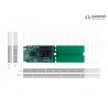 Konwerter PCIe 3.0x2 M.2 NGFF Key B na SATA 3.0 6 Gb/s - 2 - zdjęcie 4