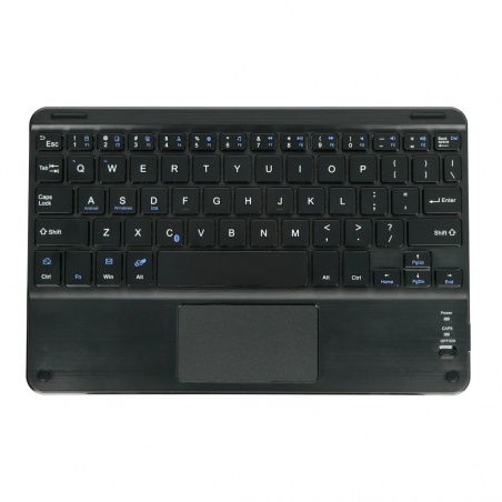 Klawiatura bezprzewodowa Bluetooth 3.0 z Touchpad - czarna - 10 cali Klawiatura bezprzewodowa Bluetooth 3.0 z Touchpad - czarna - 10 cali