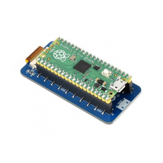 Електронний папір, дисплей E-Ink - 2.13 дюйма, 250x122 пікселів - SPI - чорно-білий - для Raspberry Pi Pico - Waveshare 19406