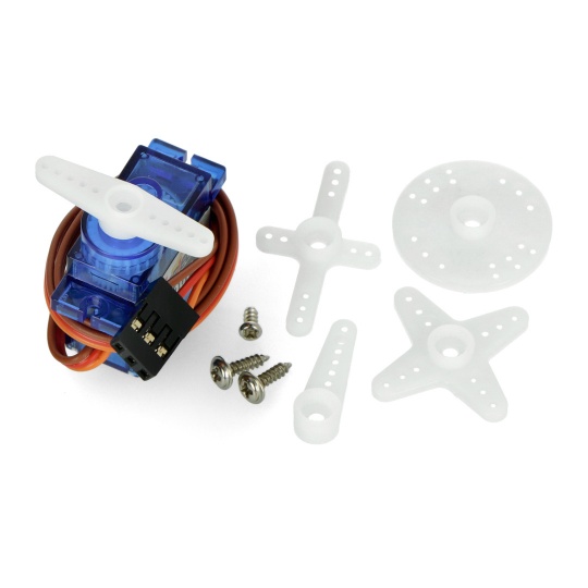 Сервопривод Feetech FT90R-C002 - микропривод - непрерывная работа - вращение на 360°