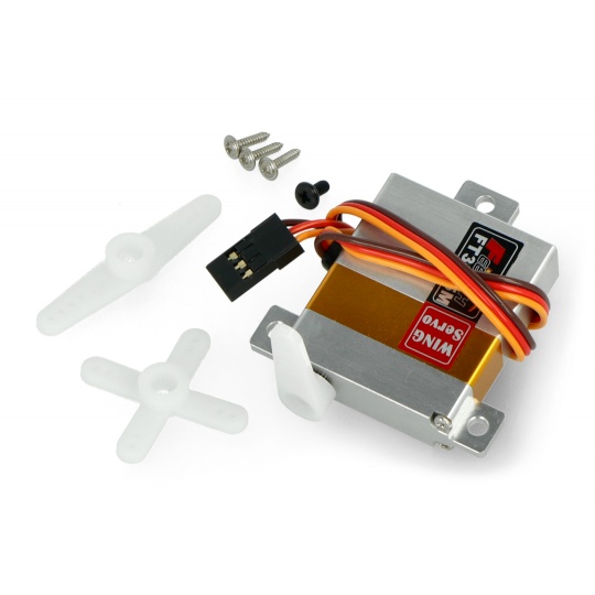Сервопривід Feetech Wing FT3325M - металевий - мікро