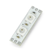 Moduł Pixel x2 z adresowanymi diodami LED RGB WS2812B 5050 - 28mm