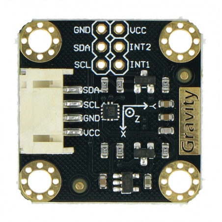 DFRobot Gravity - LIS2DH - 3 osiowy akcelerometr I2C DFRobot Gravity - LIS2DH - 3 osiowy akcelerometr I2C