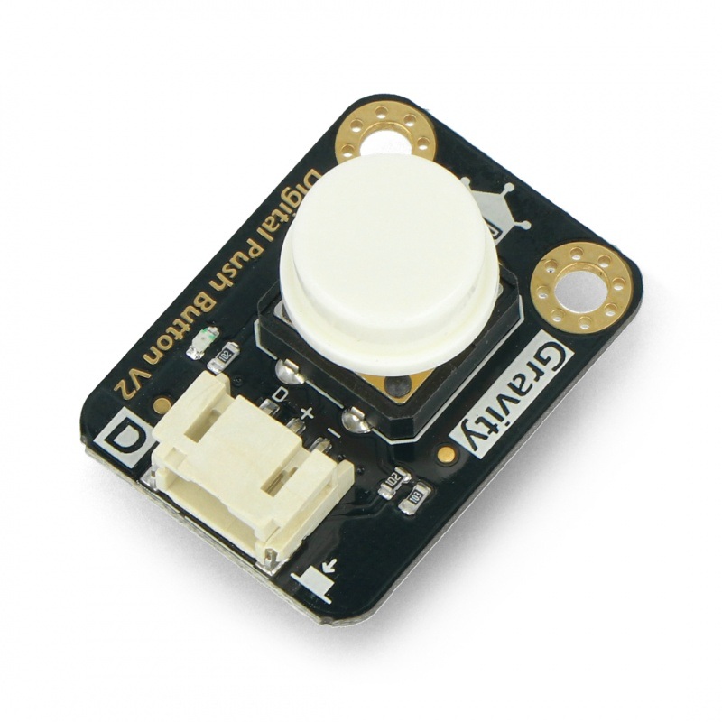 DFRobot Gravity  - cyfrowy przycisk Tact Switch - biały