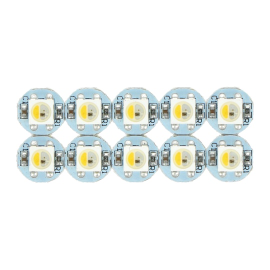 Плата NeoPixel RGBW Mini Button - SK6812 - адресные светодиоды - 10 шт. - Адафрут 4776