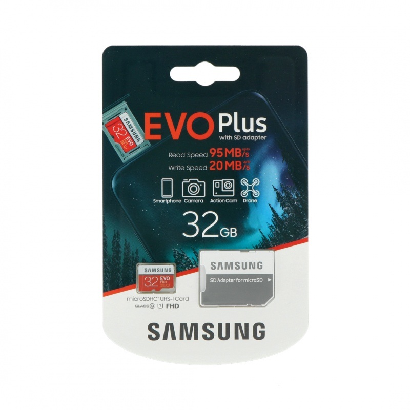 Karta pamięci Samsung EVO Plus microSD 32GB 95MB/s UHS-I klasa 10