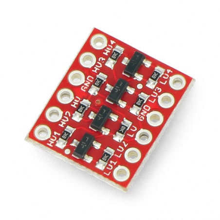 Konwerter Poziomow Logicznych Dwukierunkowy 4 Kanalowy Sparkfun Bob 109 Botland Sklep Dla Robotykow Konwerter Poziomow Logicznych Dwukierunkowy 4 Kanalowy Sparkfun Bob 109 Botland Sklep Dla Robotykow