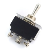 Przełącznik dźwigniowy ON-OFF-ON KN3(B)-123 250V/6A - monostabilny