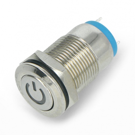 Przełącznik ON-OFF bistabilny - PBW-12APW - 2A/250V - płaski czerwony + rezystor Przełącznik ON-OFF bistabilny - PBW-12APW - 2A/250V - płaski czerwony + rezystor