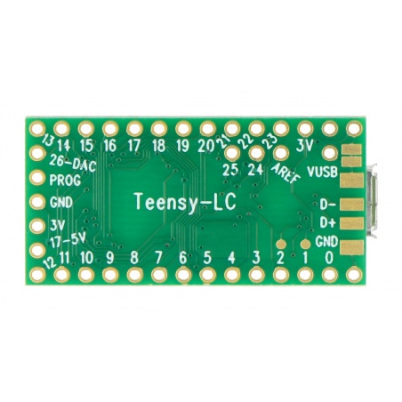 Teensy LC ARM Cortex M0+ - zgodny z Arduino - SparkFun DEV-13305 Teensy LC ARM Cortex M0+ - zgodny z Arduino - SparkFun DEV-13305
