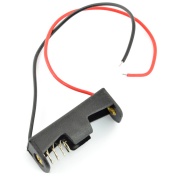 Koszyk na 1 baterię typu A23 (12V) z przewodami