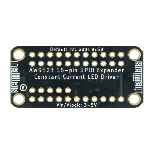 Расширитель контактов I2C GPIO и драйвер светодиода - AW9523 - STEMMA AT/Qwiic - Adafruit 4886