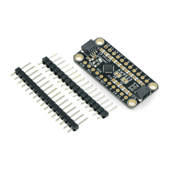 Расширитель контактов I2C GPIO и драйвер светодиода - AW9523 - STEMMA AT/Qwiic - Adafruit 4886