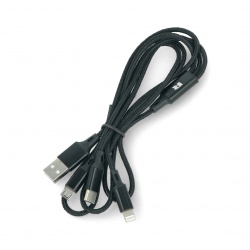 Przewód Rebel 3w1 USB typ A...