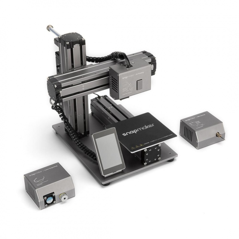 Drukarka 3D Snapmaker v1 3w1 - moduł lasera, CNC, druk 3D + obudowa