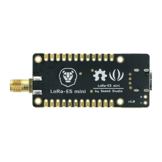 LoRa-E5 mini STM32WLE5JC - модуль LoRaWAN 868/915 МГц - Seeedstudio 113990939