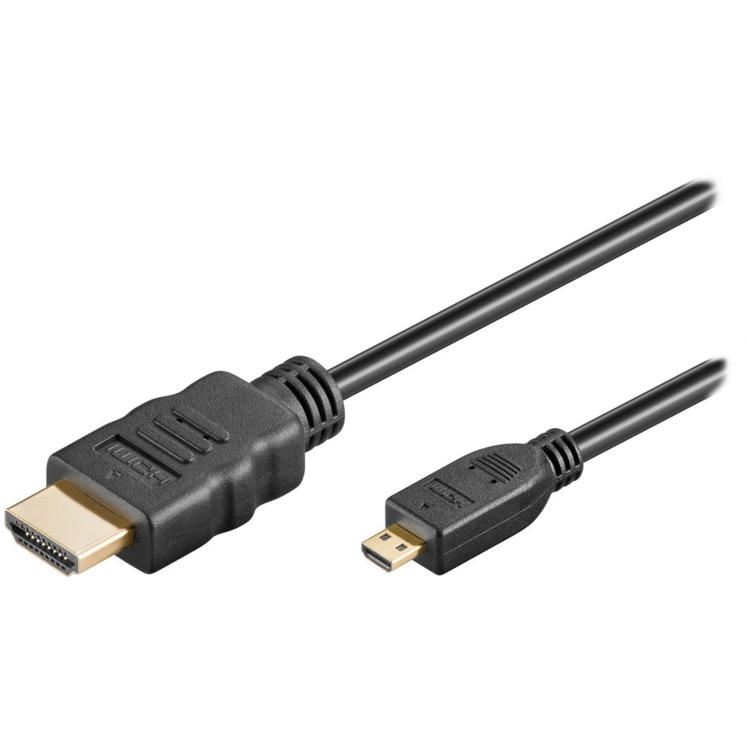 						Przewód Goobay HDMI - microHDMI - High Speed HDMI z obsługą Ethernet - 5m