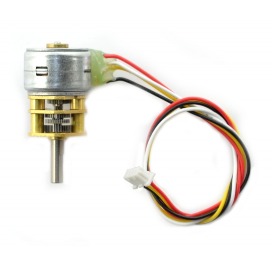 Кроковий двигун DFRobot з редуктором 100:1 12В/0,06Нм