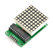 Matryca LED 8x8 + sterownik MAX7219 - mała