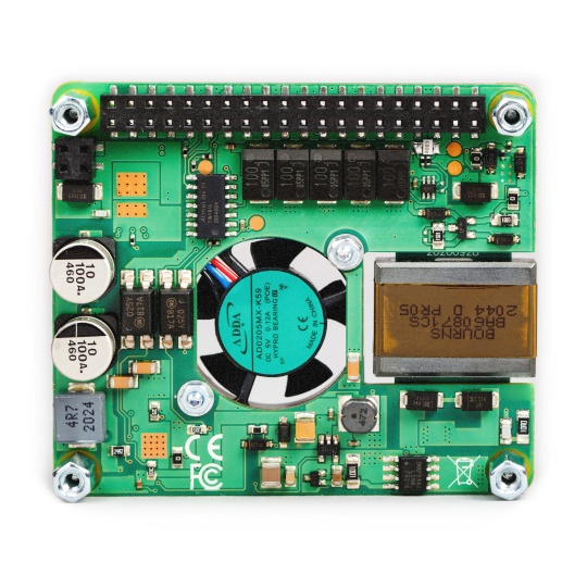 Raspberry Pi PoE+ HAT — Power over Ethernet для Raspberry Pi 4B/3B+ — SC1022