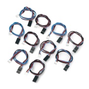 DFRobot Gravity - przewód, kabel połączeniowy - do czujników analogowych do Arduino - 30cm - 10szt.