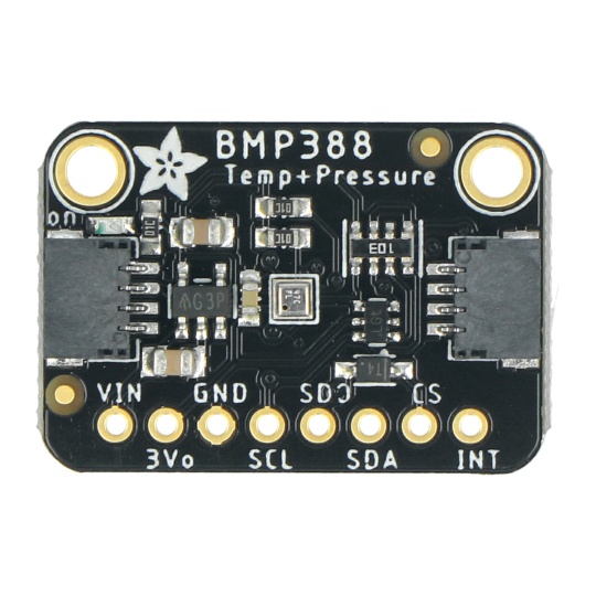 BMP388 - цифровий барометр, датчик тиску та висоти 1250 гПа I2C/SPI 3-5 В - STEMMA QT - Adafruit 3966