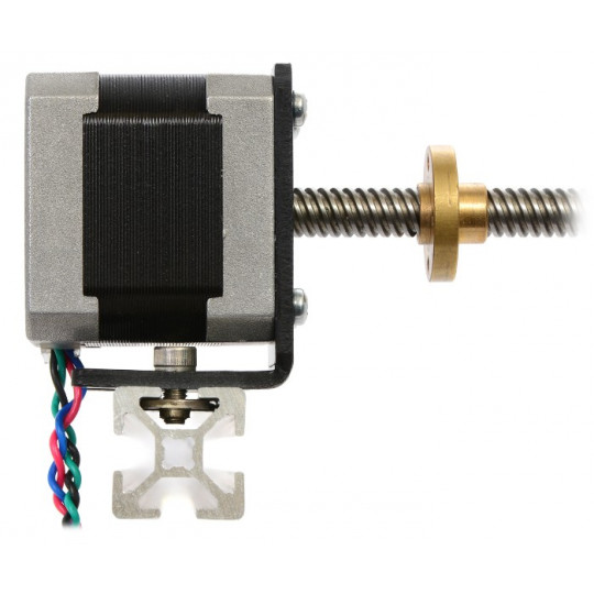 Алюмінієве L-подібне кріплення для крокового двигуна NEMA 17 - Pololu 2266