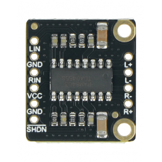 Fermion - Міні-стерео аудіопідсилювач - 3 Вт - DFRobot DFR0119-O