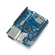 Ethernet Shield W5100 dla Arduino z czytnikiem