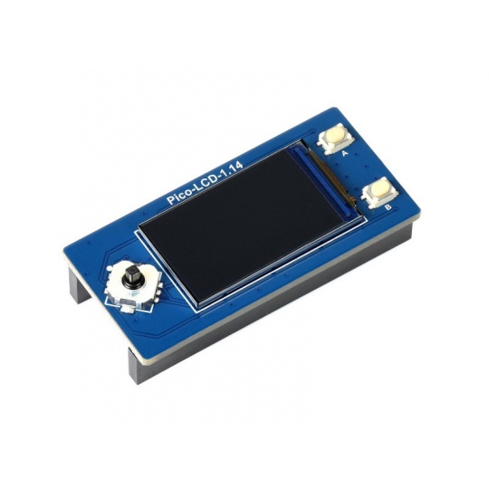 1.14-дюймовий IPS РК-дисплей 240x135 пікселів - SPI - для Raspberry Pi Pico - Waveshare 19340