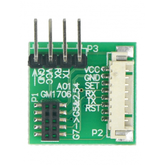 Адаптер IDC 10pin 1.27 мм - Molex PicoBlade 1.25 мм + роз'єми для датчика PMS7003