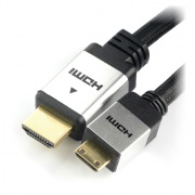 Przewód, kabel HDMI Blow Silver - miniHDMI - dł. 3m
