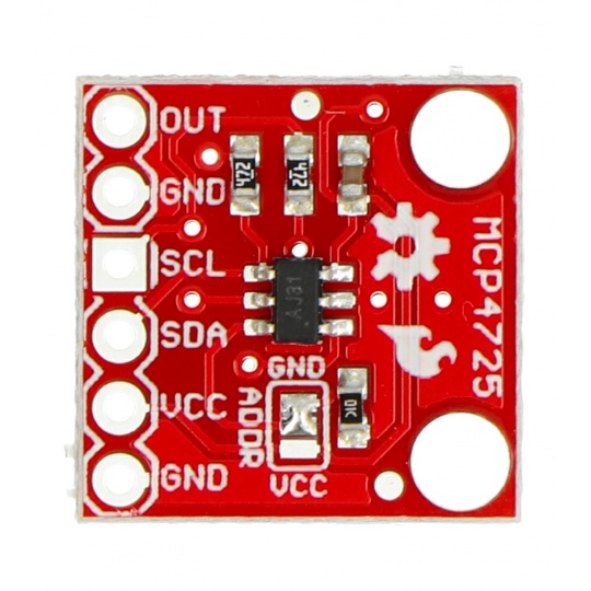 ЦАП I2C MCP4725 - модуль SparkFun BOB-12918