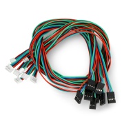 Gravity - Przewód, kabel połączeniowy czujnika do Arduino - 4-pinowy - I2C/UART - 50cm - 10szt.