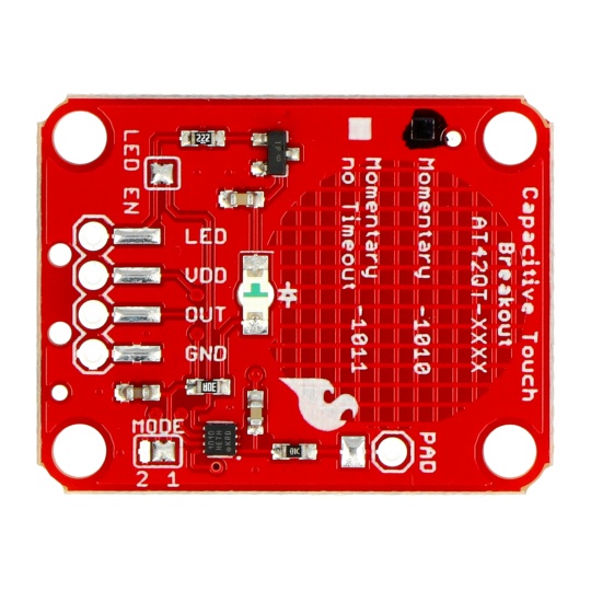 Сенсорна кнопка AT42QT1010 - модуль SparkFun SEN-12041