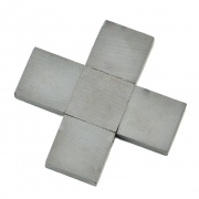Magnes ferrytowy płytkowy - 20x20x5mm - 5szt.