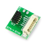 Adapter IDC 10pin 1,27mm - JST 1,25mm dla