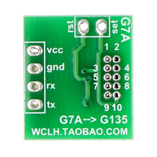 Адаптер IDC 10pin 1.25 мм - Molex PicoBlade 1.25 мм для датчика PMS7003