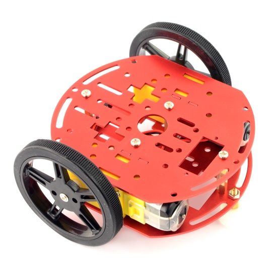 Feetech FT-DC-002-KIT 2WD 2-колісне шасі робота (алюмінієве)