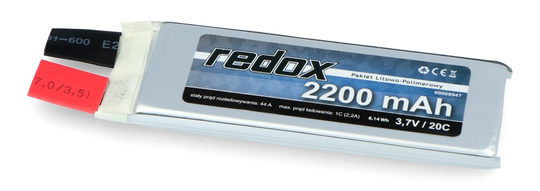 Ogniwo Li-Pol Redox 2200 mAh