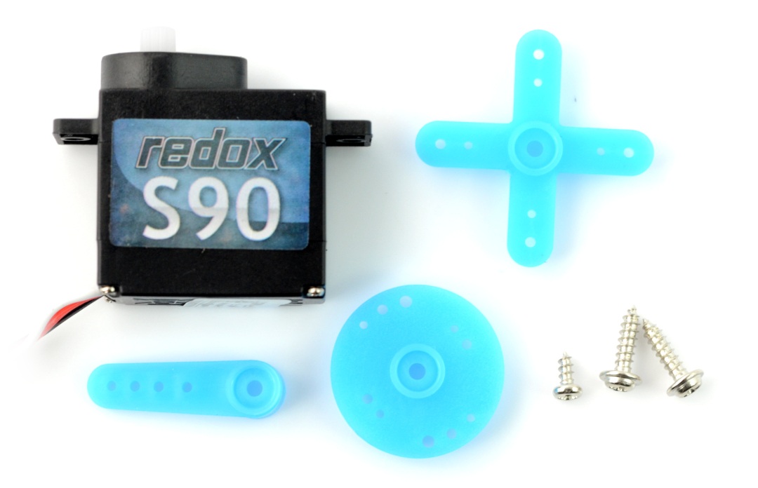 Zawartość zestawu serwa Redox S90